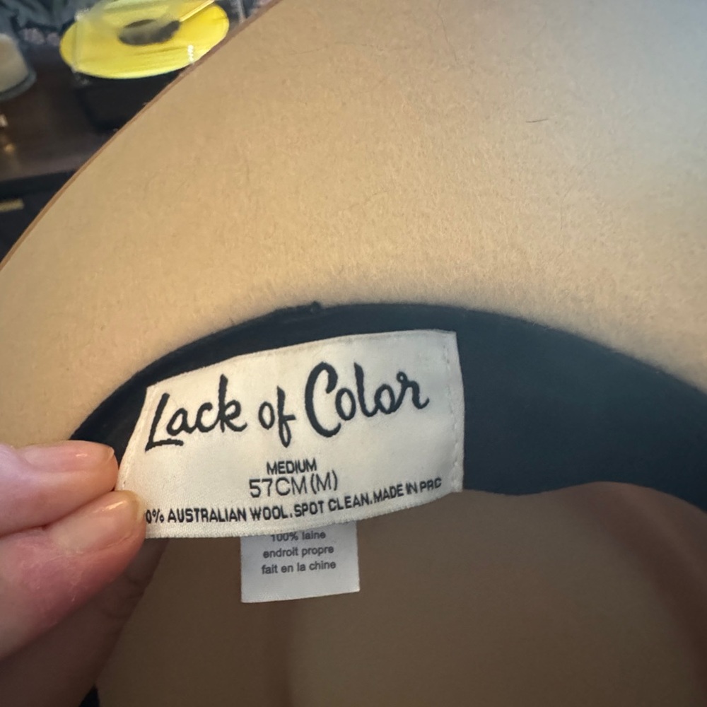 Lack Of Color Cream Rancher Fedora - Picture 2 of 4